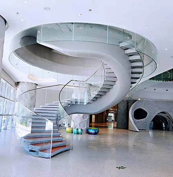 珠海博物(wù)館旋轉樓梯